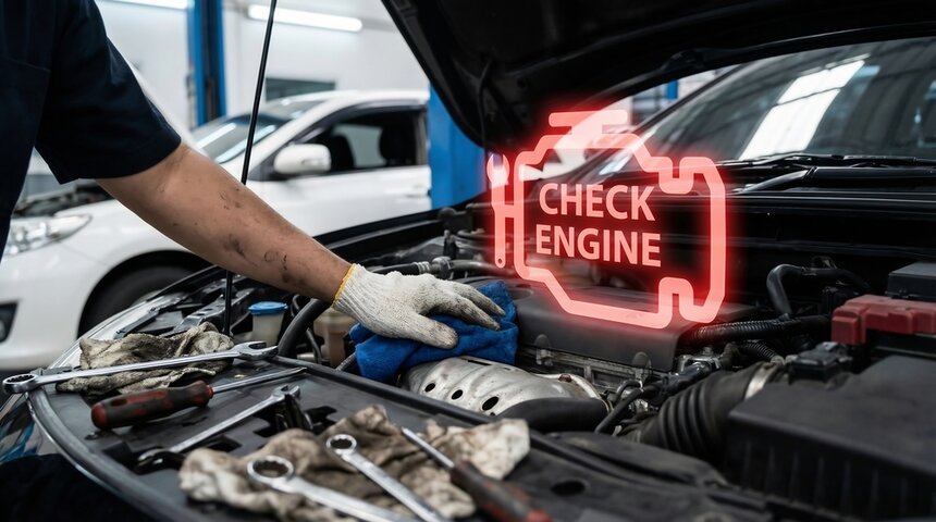 Check Engine Light Diagnostics in Nashville TN | Best Mobile Auto Repair In Nashville, TN | Roberts Mobile Mechanics